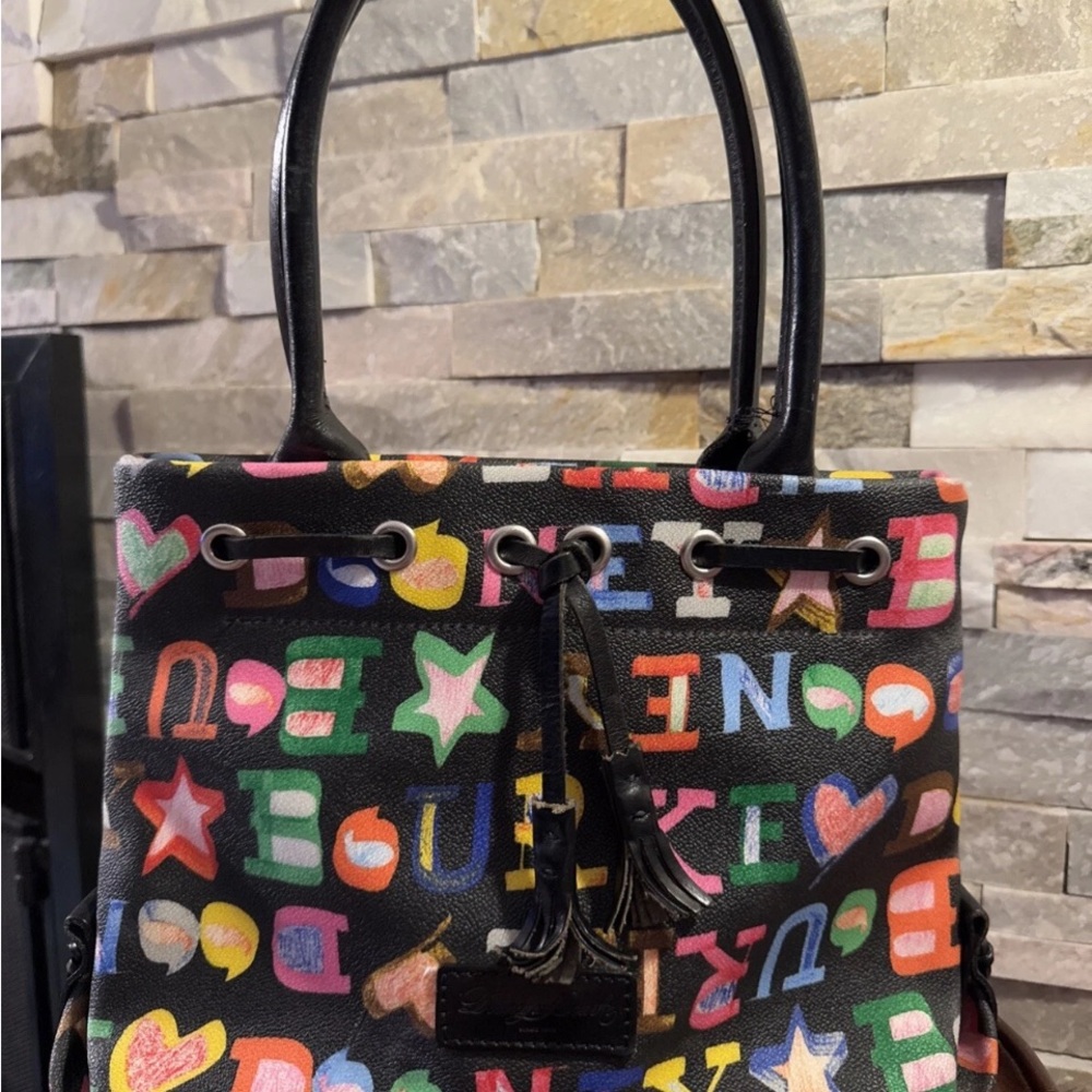 Dooney & Bourke Multicolor Graphic Tote